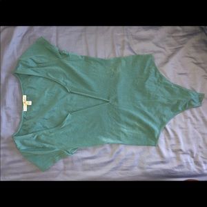 Green Bodysuit with deep V